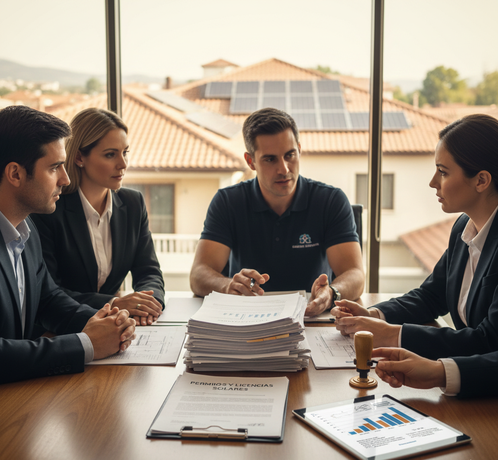 Permisos para Instalar Placas Solares